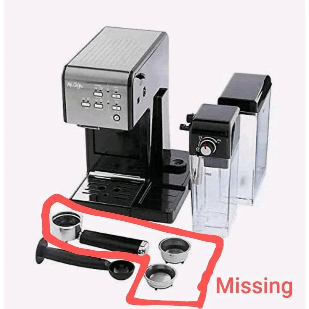 Mr Coffee One Touch Coffeehouse Espresso & Cappuccino Maker E207393  *Parts Only